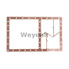 Intercooler gasket 326970 for Jenbacher gas engine