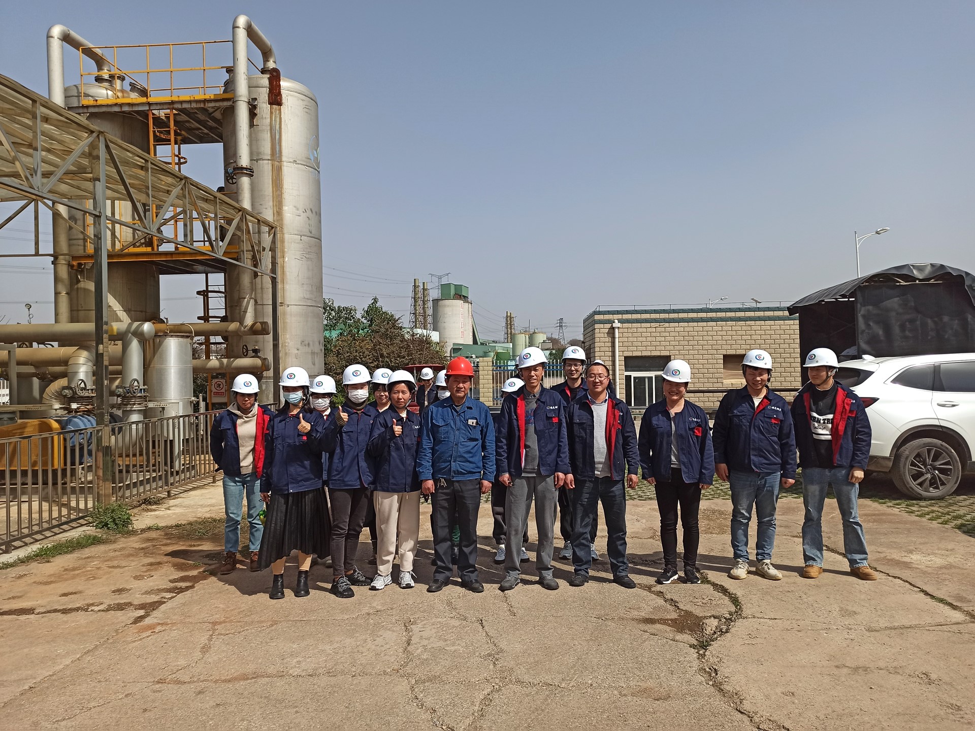 On March 20, 2024, a team led by the Chief Technology Officer of Weyeah Power visited the large-scale landfill site in Yangluo, Wuhan for a project investigation.