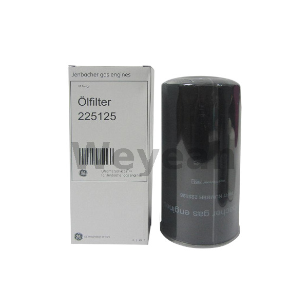 Oil filter 225125 for Jenbacher gas engine